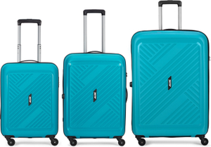 ALFA by VIP Rhino 3P Set (Cabin+ Medium+Large) - Trolley Bag Cabin & Check-in Set 4 Wheels - 30 Inch