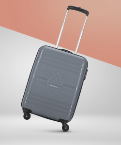 ARISTOCRAT Airstop 53 - Hardbody Trolley Bag Cabin Suitcase 4 Wheels - 21 Inch