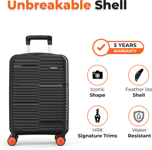 HRX by Hrithik Roshan Zanzibar Cabin Suitcase 8 Wheels - 22 inch - Image 12