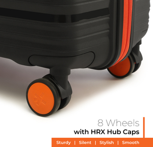HRX by Hrithik Roshan Zanzibar Cabin Suitcase 8 Wheels - 22 inch - Image 6