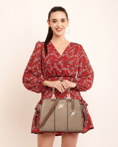 SXF SPEED X FASHION Women Khaki Sling Bag - Image 6