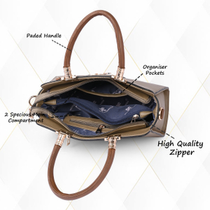 SXF SPEED X FASHION Women Khaki Sling Bag - Image 4