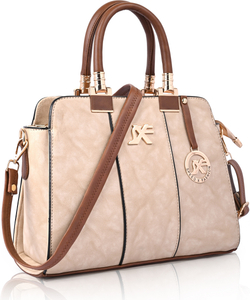 SXF SPEED X FASHION Women Beige Sling Bag