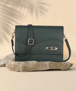 Reshu Green Sling Bag Women's Sling Cross-Body Bags