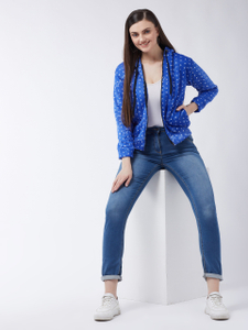 Pivl 3/4th Sleeve Printed Women Jacket - Image 2