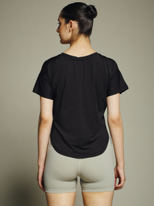 MKH Graphic Print Women Crew Neck Black T-Shirt - Image 3